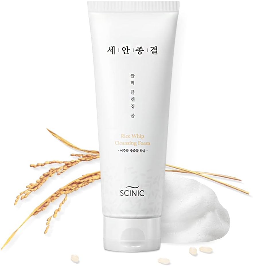 SCINIC Wash Rice Whip Cleansing Foam