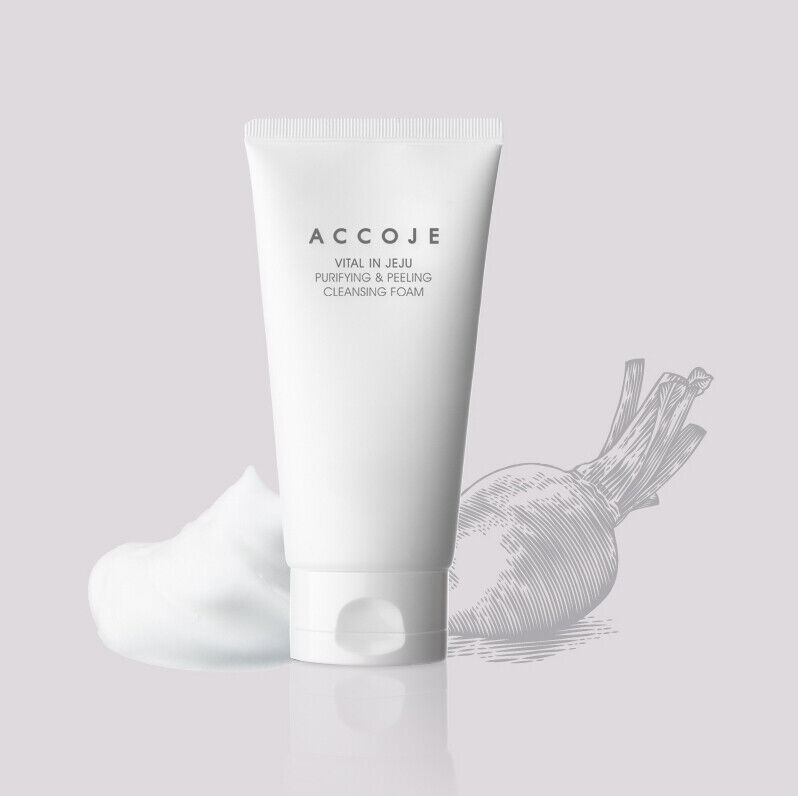 ACCOJE Vital In Jeju Purifying & Peeling  Cleansing Foam