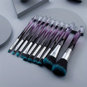 Crystal Makeup Set Brush - 10 pcs