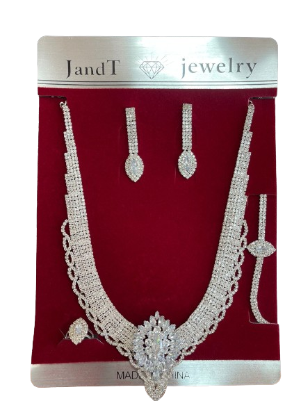 Necklace Set with Earing, Bracelet & Ring