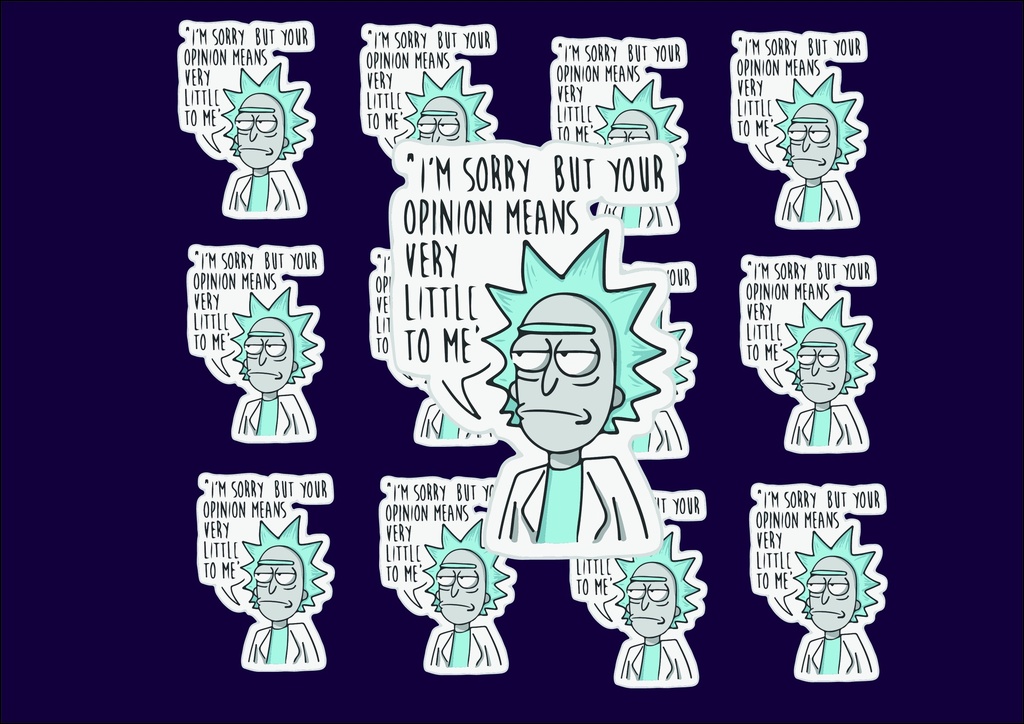 Rick sticker