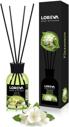 Loreva Reed Diffuser Jasmine Fragrance Room Freshener