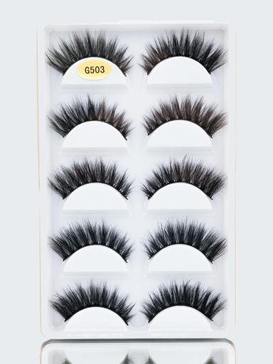 False Eyelashes 5 Pairs - G503