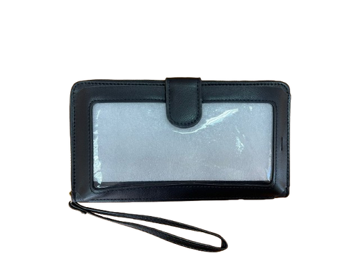 Cash wallet with phone holder