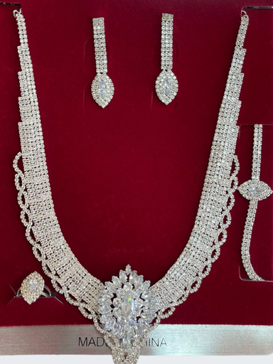 Necklace Set with Earing, Bracelet & Ring