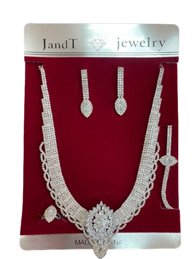 Necklace Set with Earing, Bracelet & Ring