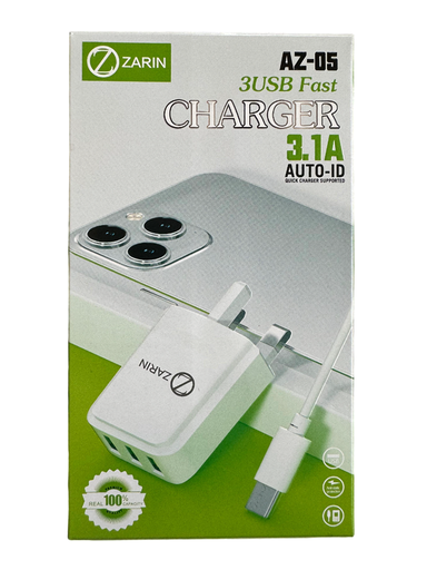 ZARIN 3USB Fast Charger