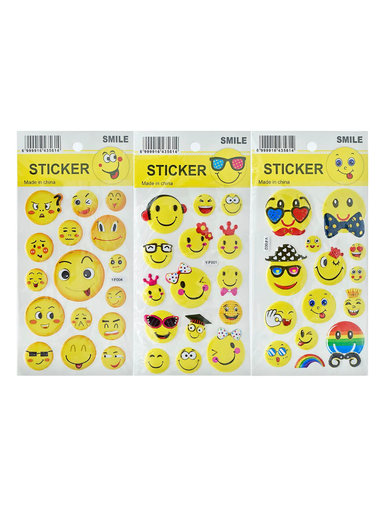 Smile Stickers Y-K007